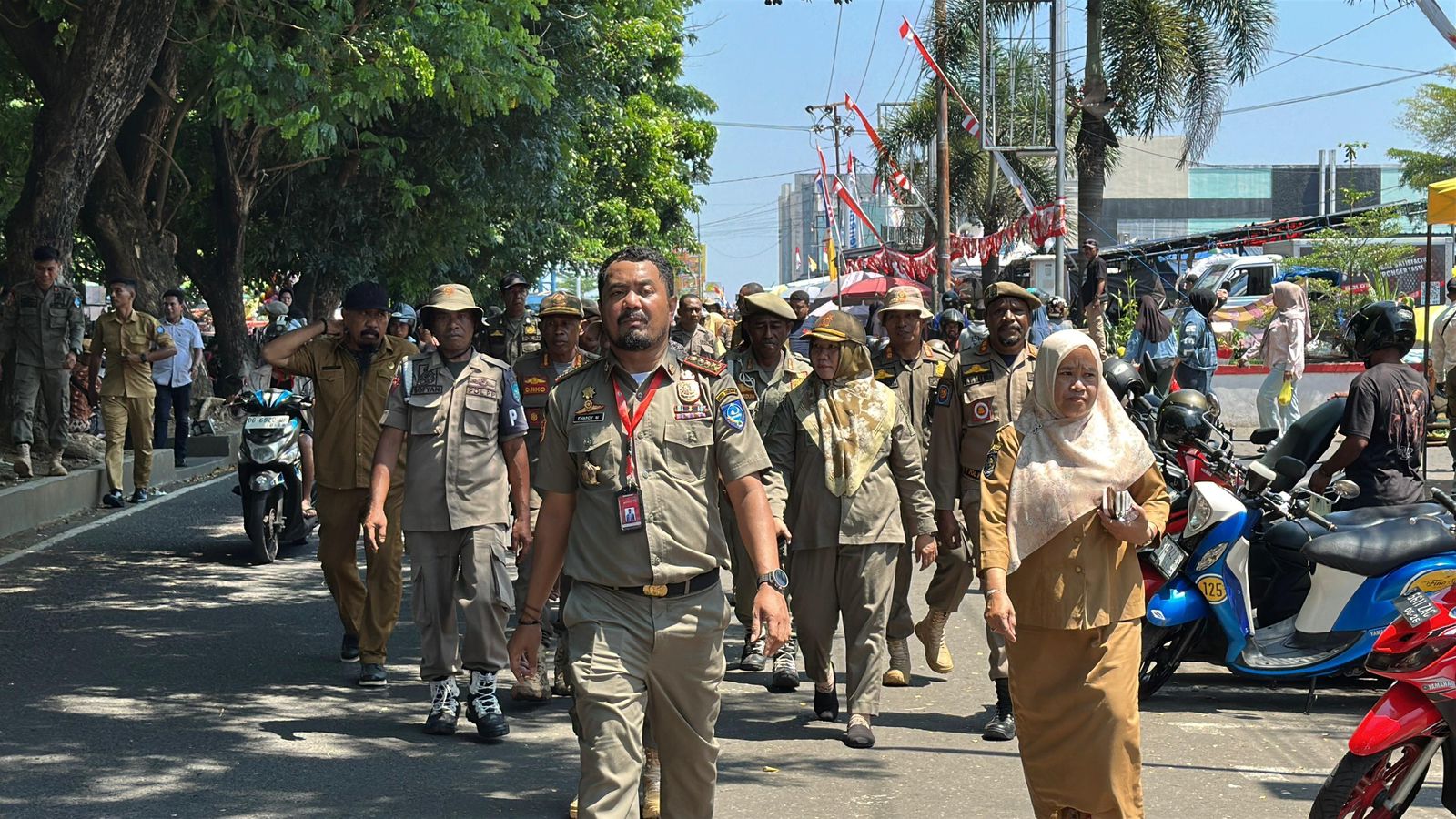 KEGIATAN PENERTIBAN GABUNGAN DISPERINDAG DAN SATPOL PP